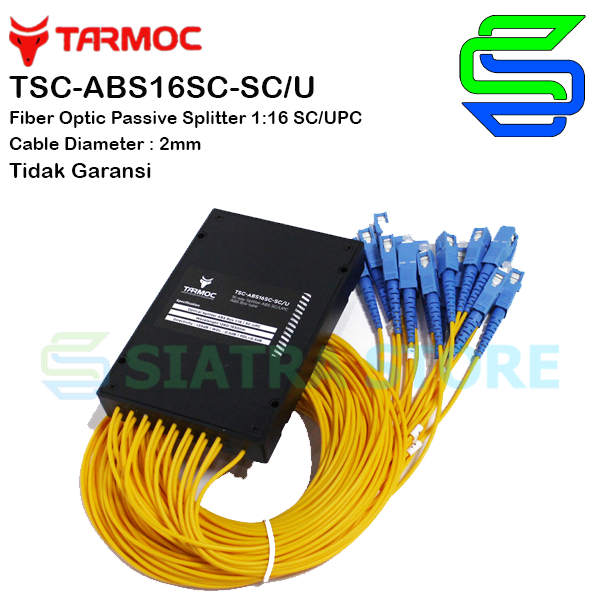 Fiber Optic Passive Spliter 1:16 SC/UPC|FO ABS PLC Box Splitter 1x16