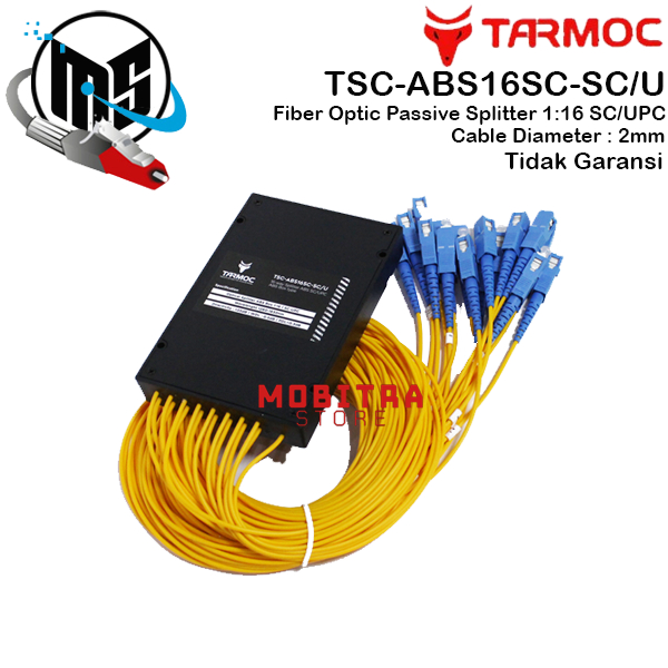 Fiber Optic Passive Spliter 1:16 SC/UPC|FO ABS PLC Box Splitter 1x16