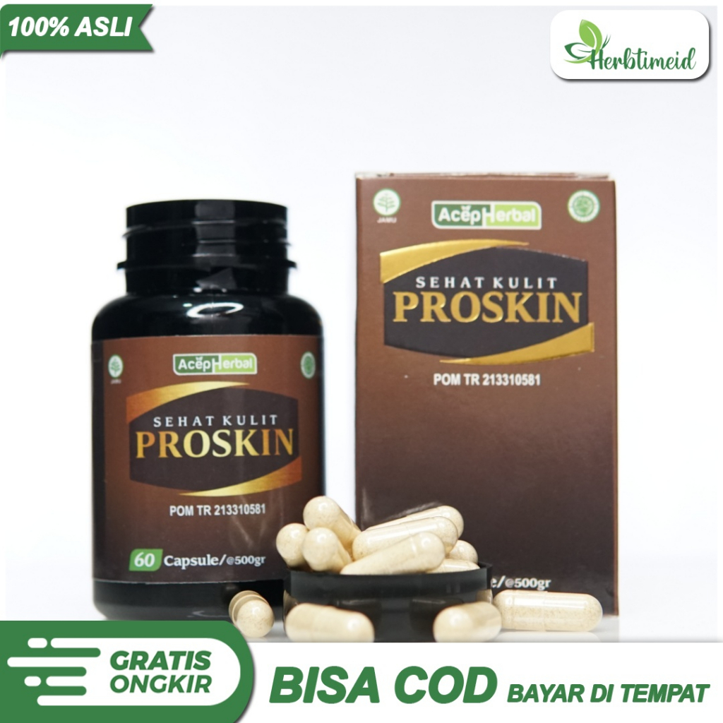 Proskin Obat Herbal Khusus Penyakit Kulit 100% Asli
