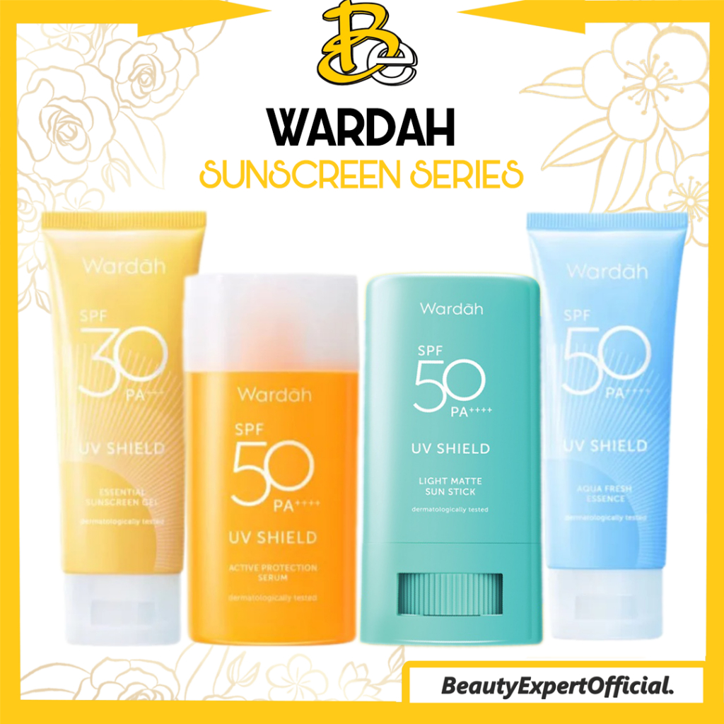 ⭐️ Beauty Expert ⭐️ Wardah UV Shield SPF 50 PA+++ | SPF 30 PA+++ | Aqua Fresh Esse | Protection Serum |Sunscreen Gel |