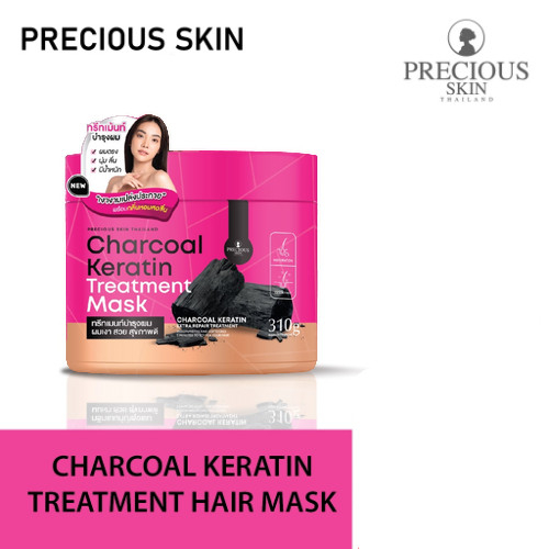 [COD] Precious Skin Charcoal Keratin Treatment Mask 310 gram