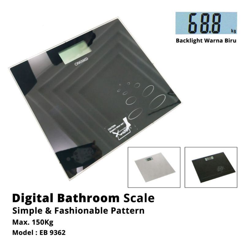 Timbangan Badan Digital Onemed EB 9362 - 150kg