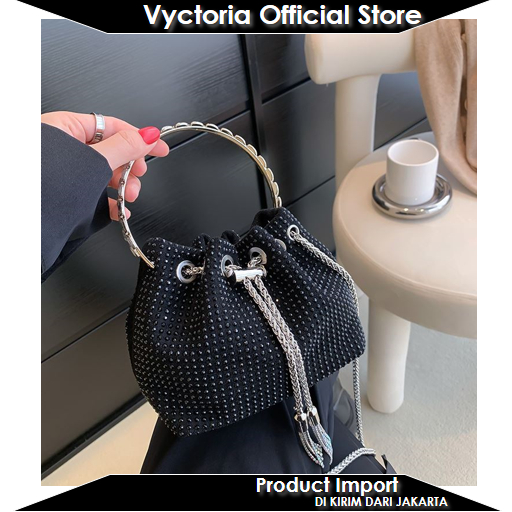 (COD) Vyctoria VOS7884 Tas Selempang Wanita Import Handbag Cantik Promo CR7884 JTF3341 EL4163 7884 3341 4163