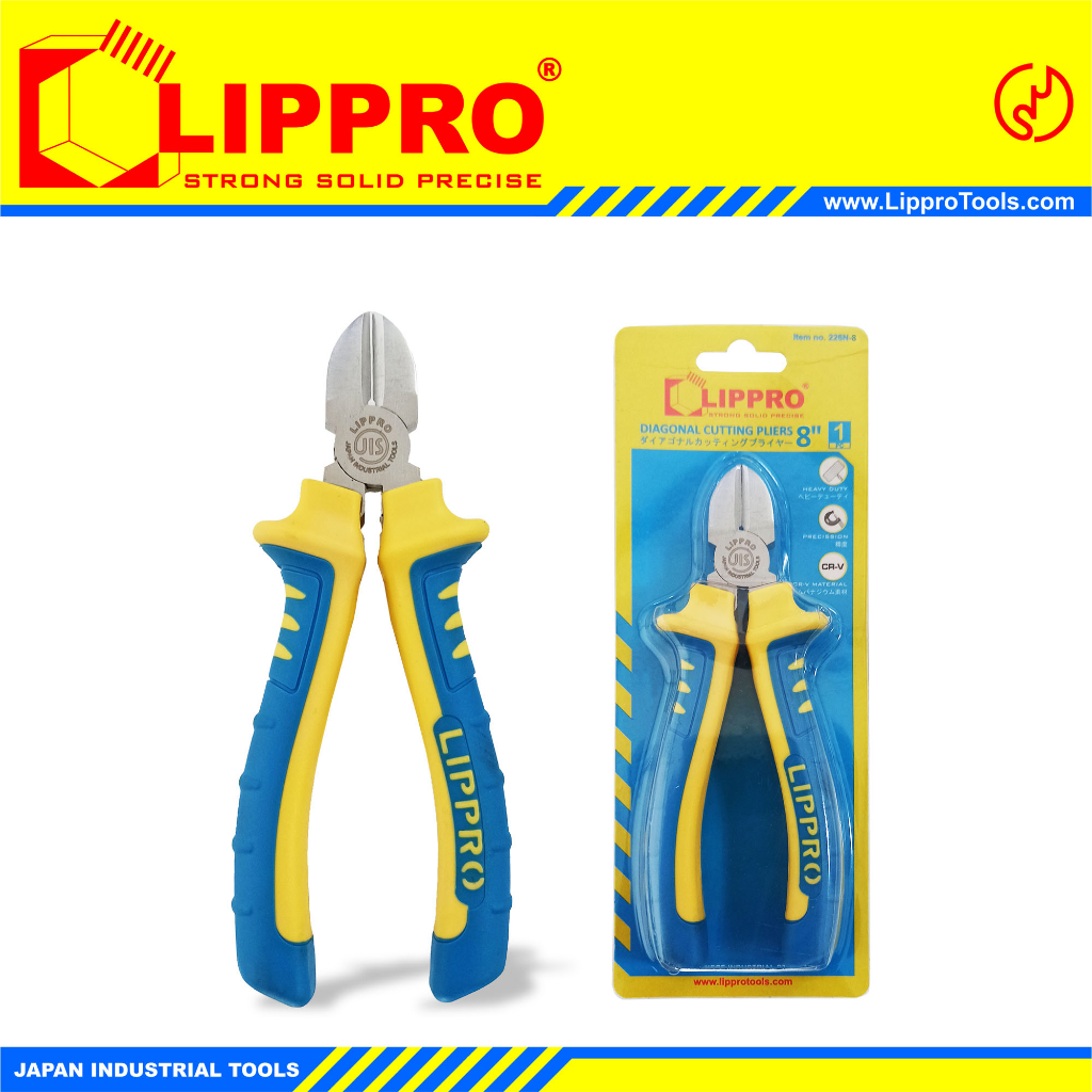Diagonal Cutting Pliers / Tang Potong / Tang Lippro 8"