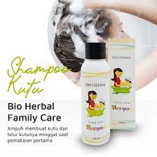 OBAT KUTU -  PENGHILANG KUTU RAMBUT - SAMPO KUTU - Bio Herbal Family Care Shampoo Kutu/ Bio Herbal Shampoo Kutu BPOM