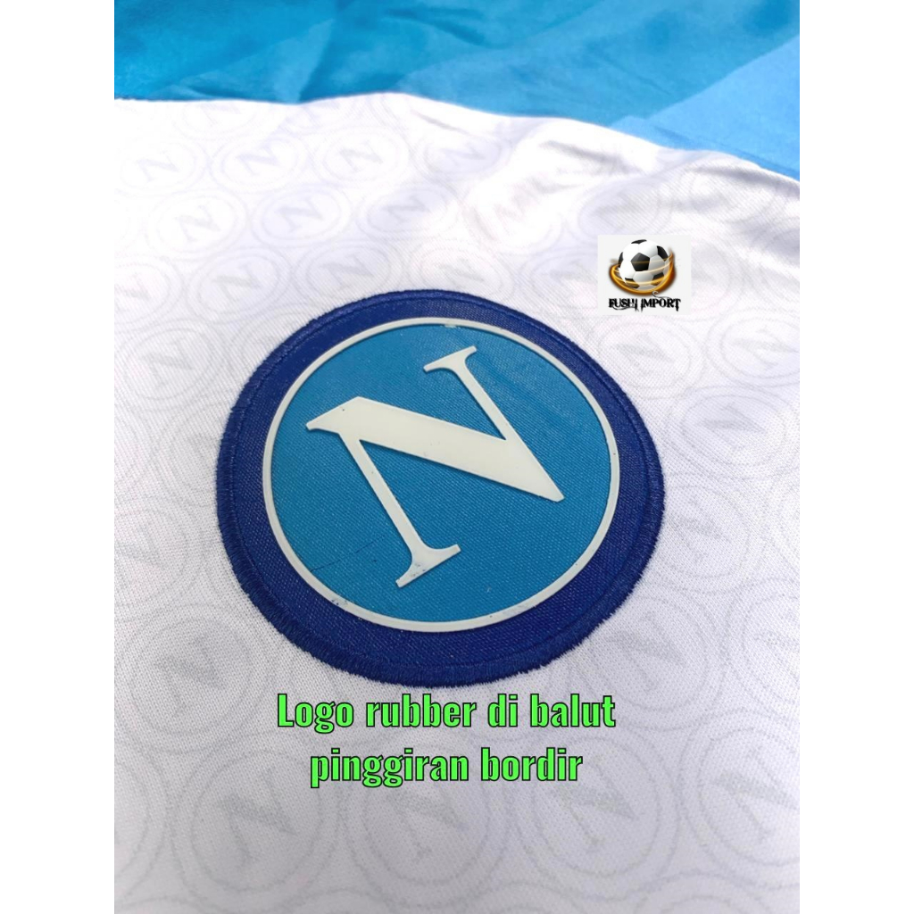 Jersey Baju Bola Napoli Away Full Patch 2022 2023 Grade Ori