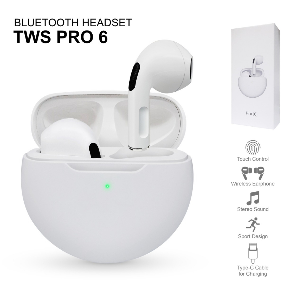 Handsfree Earphone Bluetooth TWS Headset Bluetooth