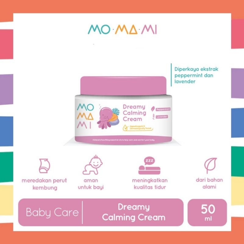 Momami Dreamy Calming Cream / Lotion dan Cream Bayi 50g