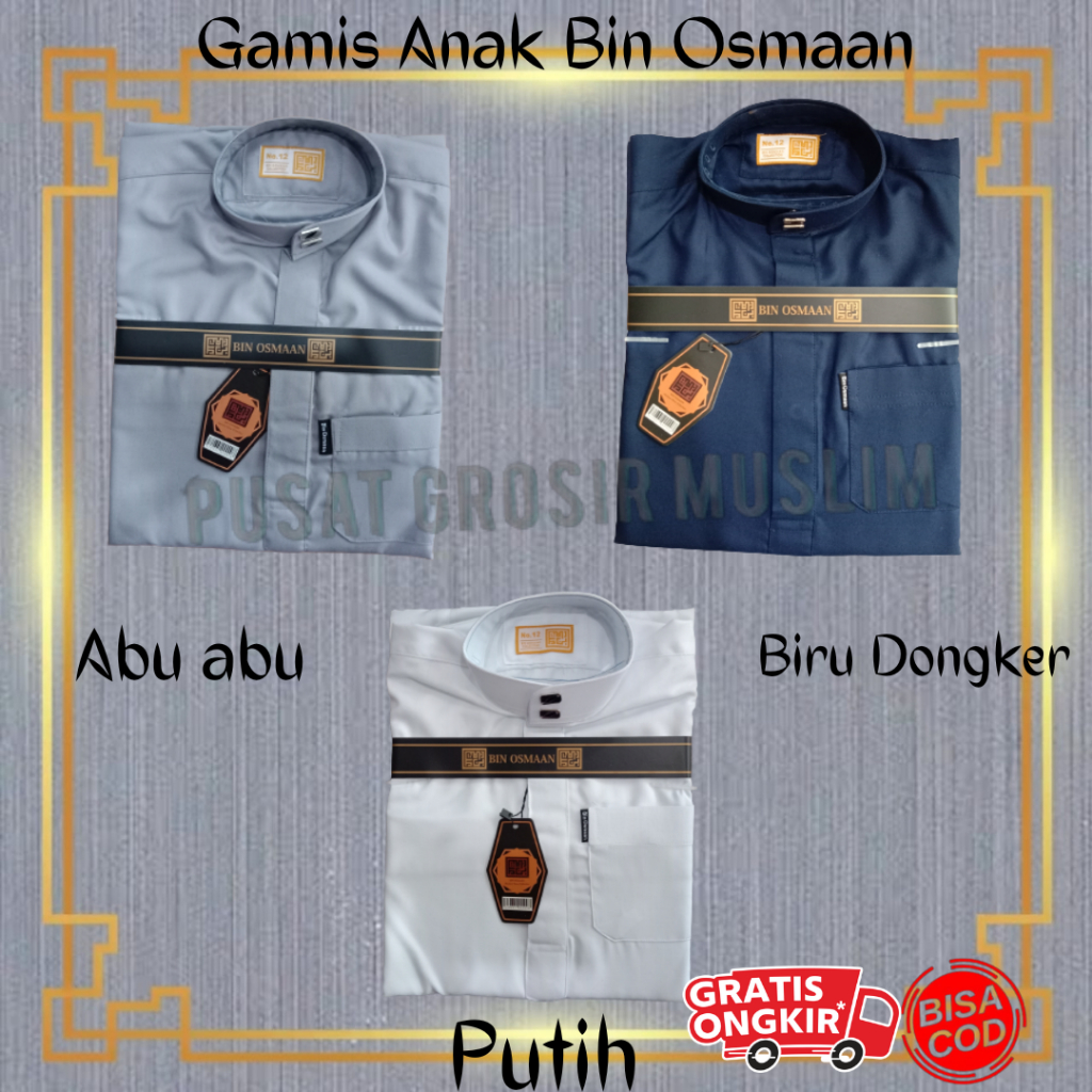 Terbaru Jubah Anak Gamis Anak Jubah Bin Osmaan Motif Polos Jubah Muslim Bin Usman Anak Jubba Saudi