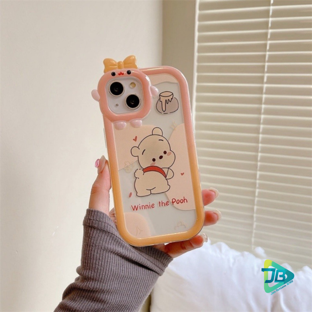 CUSTOM SOFTCASE PITACU FRAME KARAKTER CUSTOM POOH AND POCHACCO FOR OPPO A9 A5 A31 A8 A15 A15S A3S A1K A57 2022 A77S A5S F9 A12 A11K A74 A95 A16 A54 A53 A33 2020 A52 A92 A72 A76 A36 A96 F11 A17 A17K RENO 8Z 7Z 4 4F 5F 5 5K 8 JB8659