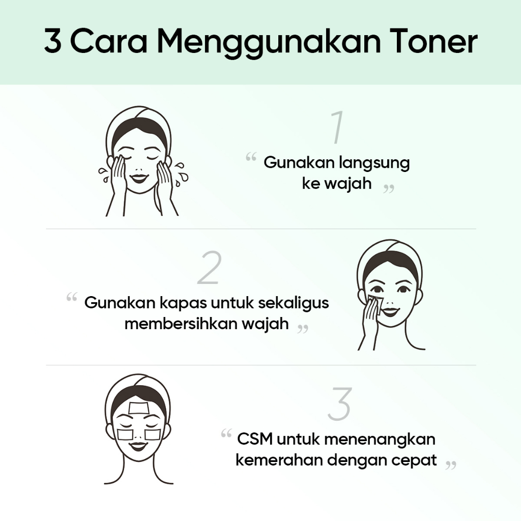 Skintific Toner Acne [ Pure Centella Acne Calming Toner 80ml ]/ Anti Acne Toner / Toner Kulit Jerawat Berminyak / Acne Treatment Exfoliating Toner Wajah Atasi Jerawat