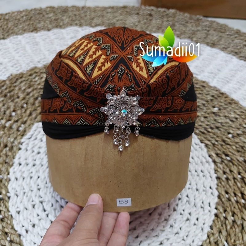 Blangkon Alusan +  Bros Blangkon