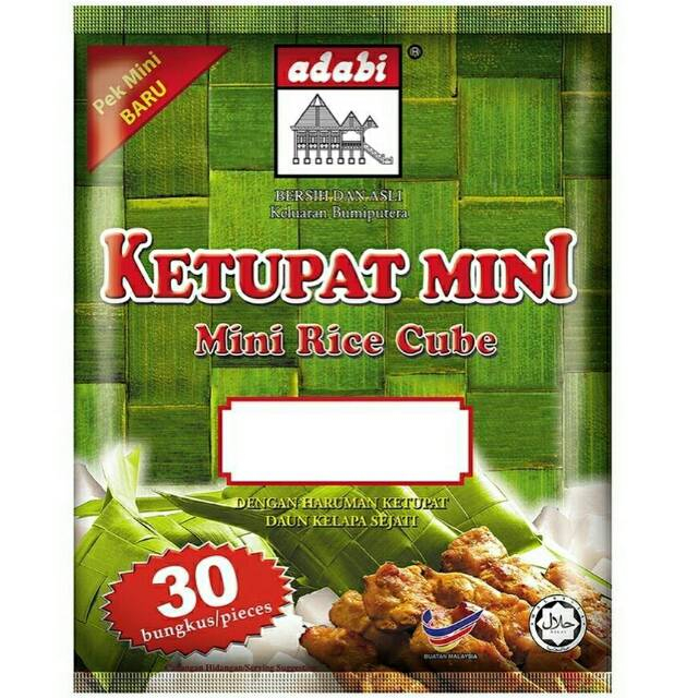 

Adabi Ketupat Mini Isi 30 x 20gr