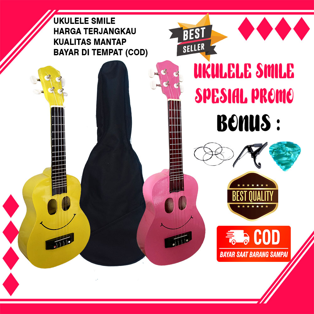 Ukulele Smile Senar 4 Termurah
