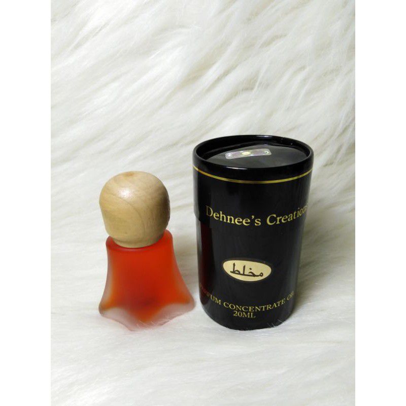 [ BISA COD ] PARFUM IMPORT SAUDI MUKHALAT TUTUP KAYU ORIGINAL DARI DAHNE