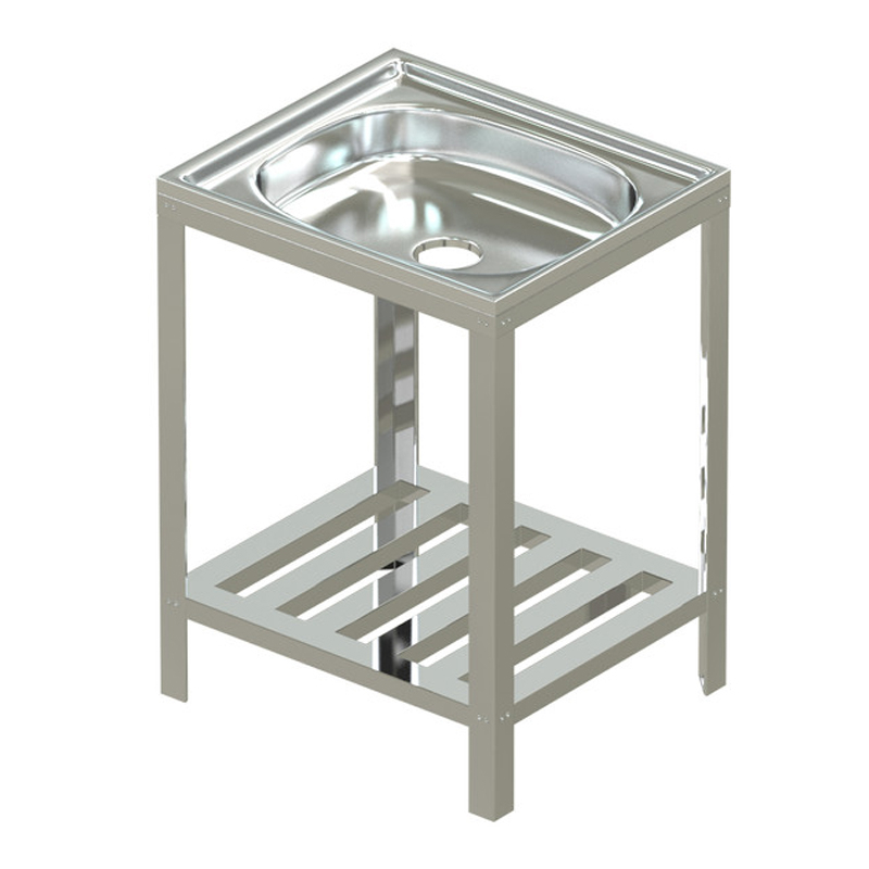 Westafel Stainless Steel Kaki Metalco Kode MS21/18K