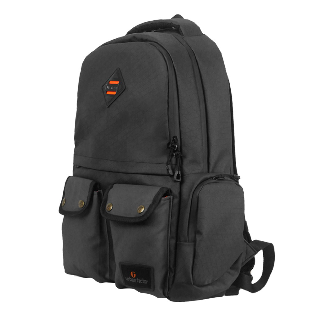 EGA GREY |MANNEEDME x URBAN| Tas Ransel Pria Wanita Backpack / Tas Punggung ORI - FREE RAINCOVER