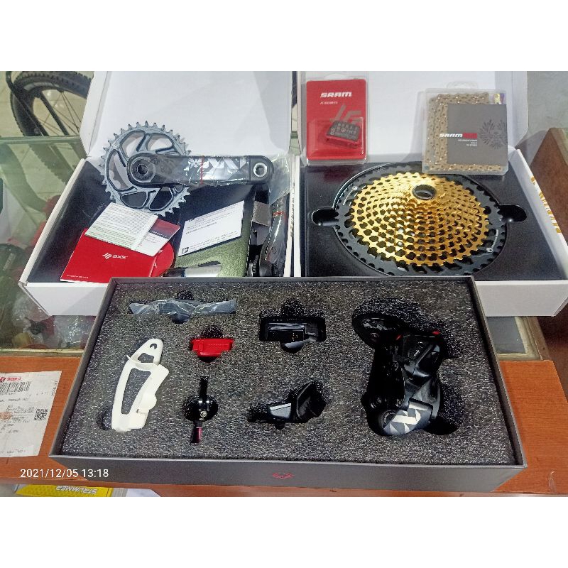 Groupset Group Set Sram XX1 AXS Wirelles Carbon 12 Speed 34T 52T Arm170