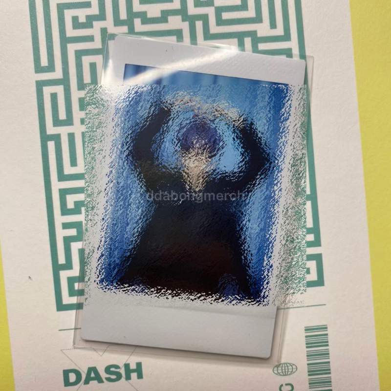 CIIPHER KEITA MOON HYUNBIN SIGNED FANSIGN THE CODE ALBUM POLA DOODLE POLAROID BOYS PLANET FANTASY BO