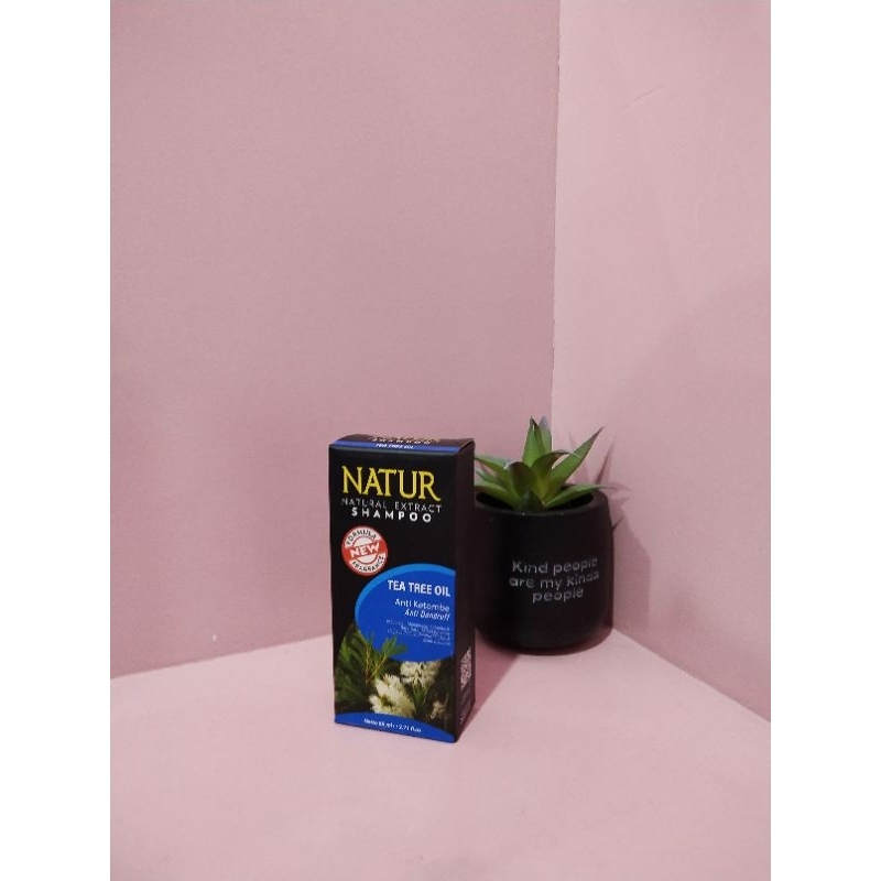 NATUR NATURAL SHAMPOO TEA TREE OIL
