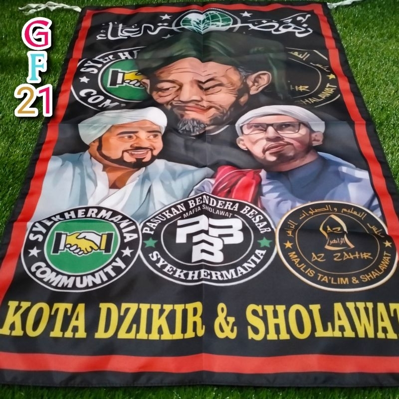 Bendera full Printing SYEKHERMANIA ZAHIRMANIA