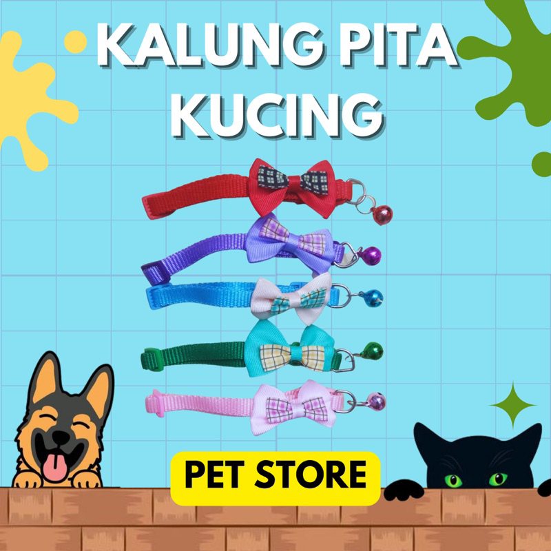 Kalung Pita Kucing Nom Nom cluppy