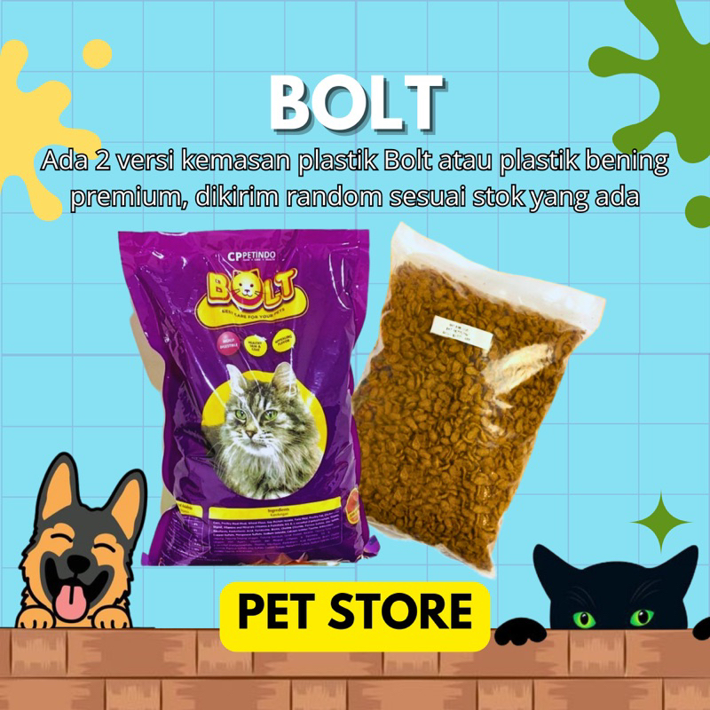 Promo: BOLT REPACK makanan kucing