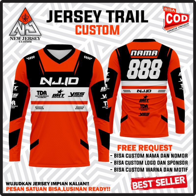 Jersey Full Custom DESIGN SENDIRI Suka Suka