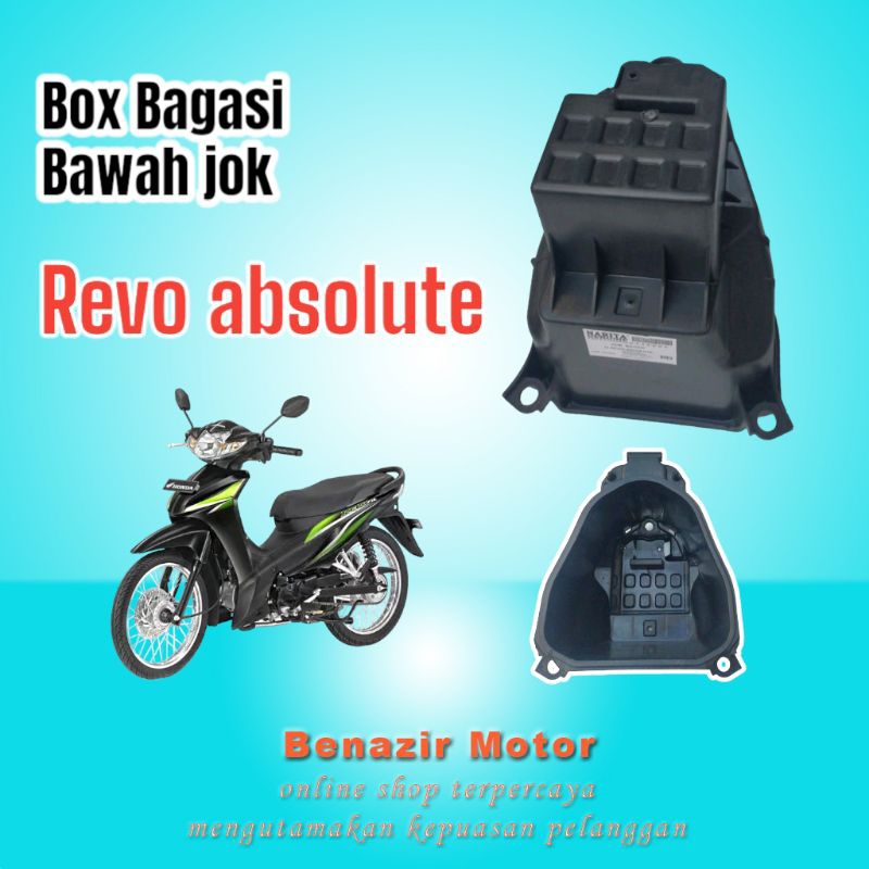 Box Bagasi Honda Revo Absolute, Revo Fit Karbu