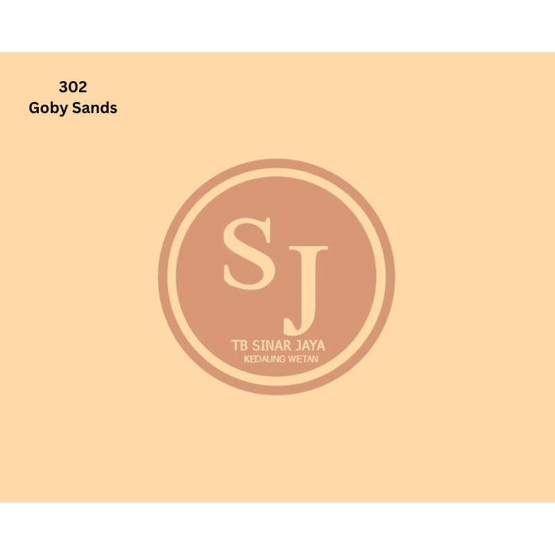 Aries Gold Galon 4.5kg Cat Tembok Dinding Plafon Interior -302 Goby Sands