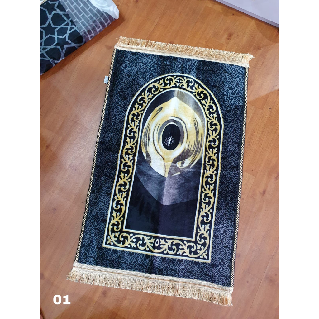Sajadah hajar aswad premium mekkah