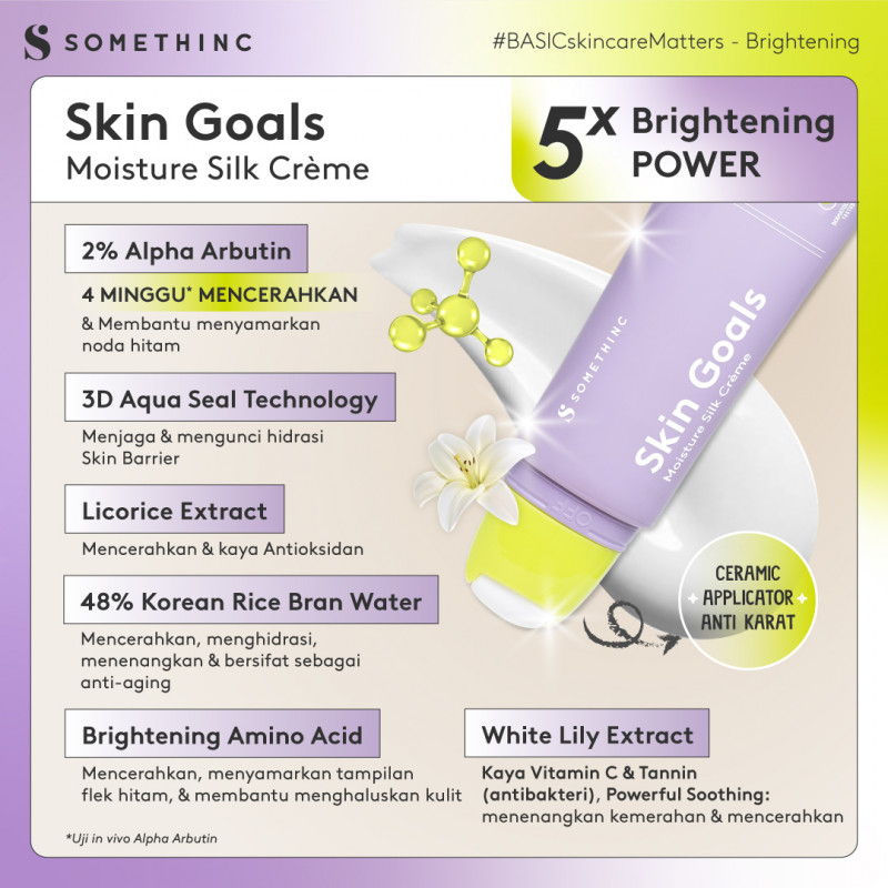 SOMETHINC Skin Goals Moisture Silk Creme 25ml