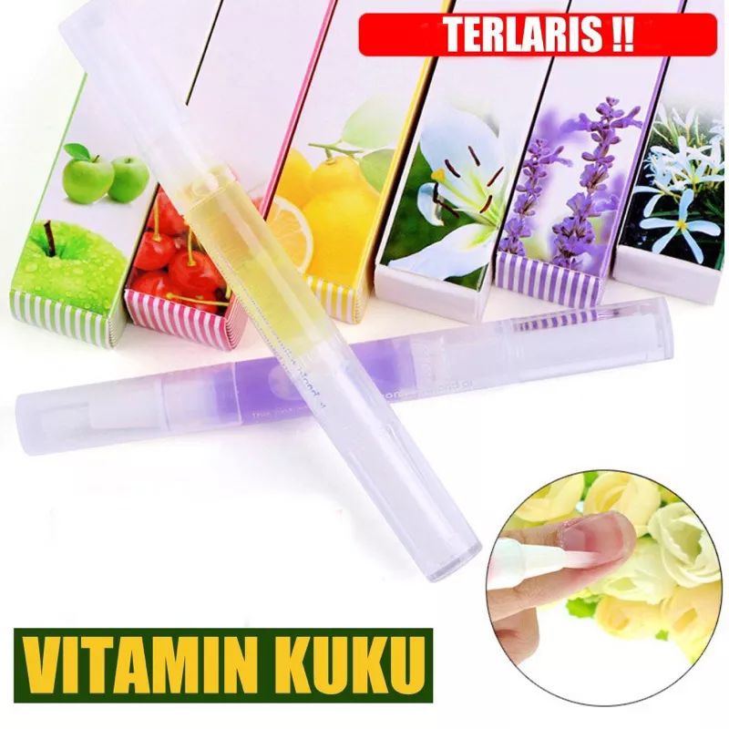 MJ88 Vitamin Kuku Cuticle Revitalizer Oil Minyak Kutikula Untuk Kuku / Vitamin Kuku Cuticle Oil Pen Serum Nail Art Manicure Pedicure /Vitamin Kuku Kutikula Perawatan Kuku Exfoliate Anti Barb Oil Minyak Kuku Cuticle Revitalizer Oil Super Murah