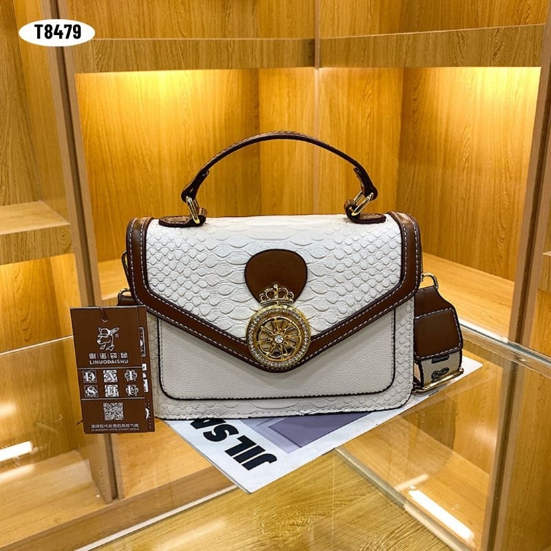 [IMPORT] T8479 - TAS SELEMPANG WANITA FASHION IMPORT - FREE DUSTBAG - 76BAGSTORE