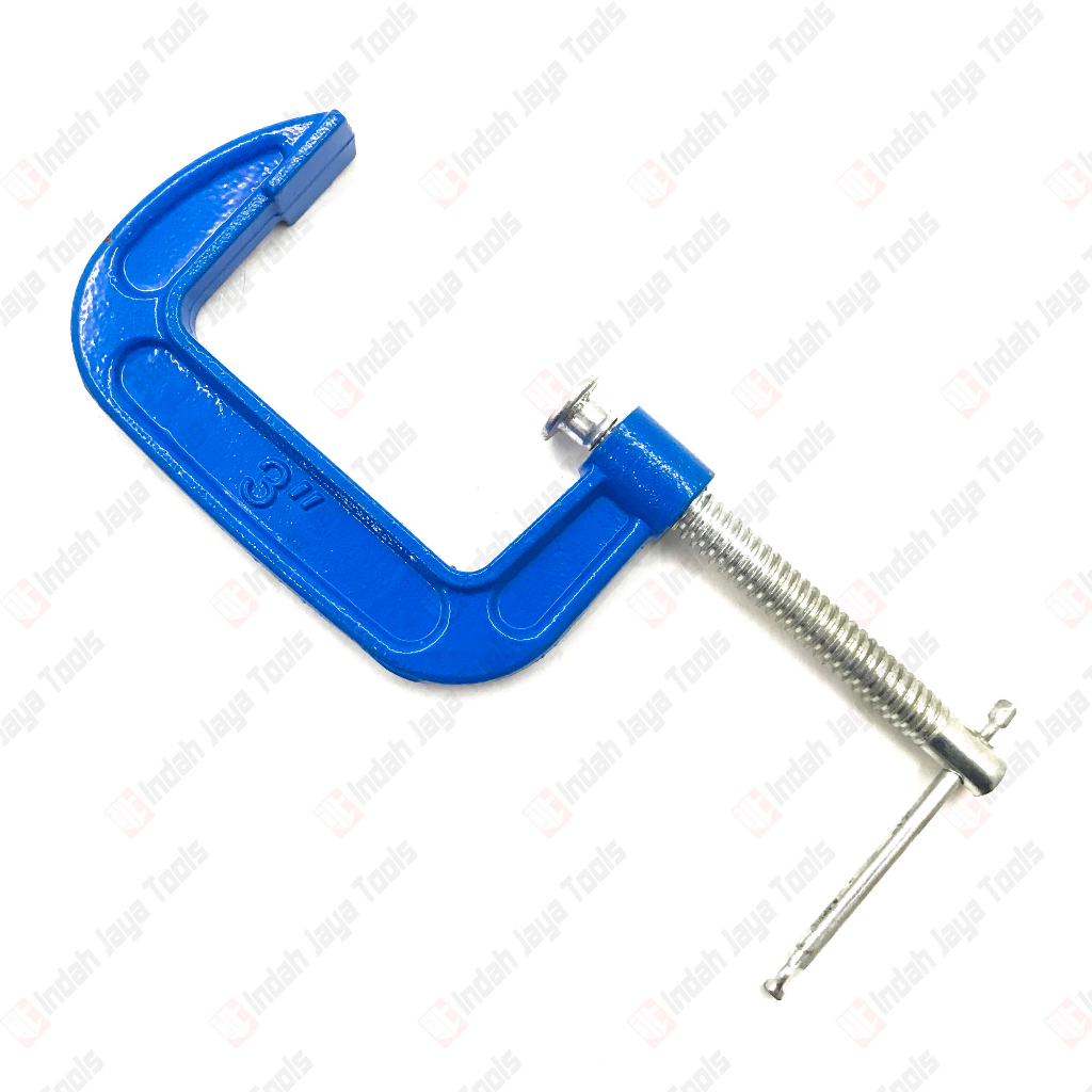 RUSH Klem C SATUAN 3 Inch - Catok Clamp Alat Jepit Penjepit