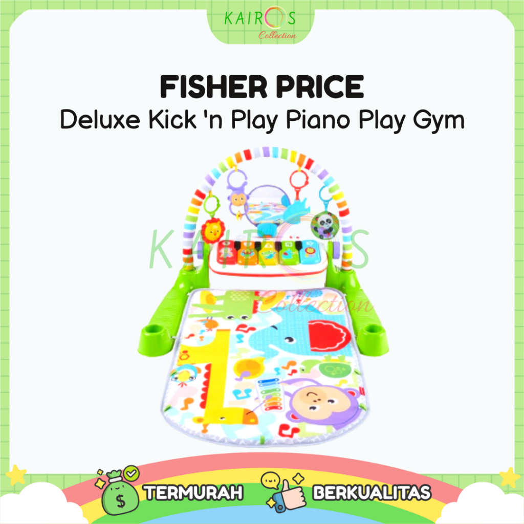 Fisher Price Deluxe Kick &amp; Play Piano Play Gym