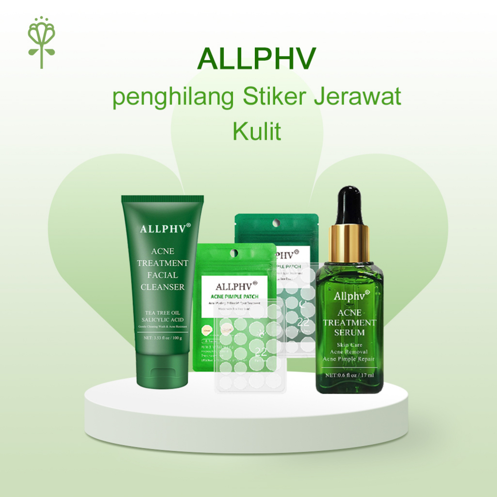 ALLPHV Acne Pimple Patch Removal Penghilang Jerawat Skincare Kit Menghilangkan jerawat Facial Cleanser Jerawat Pemulihan