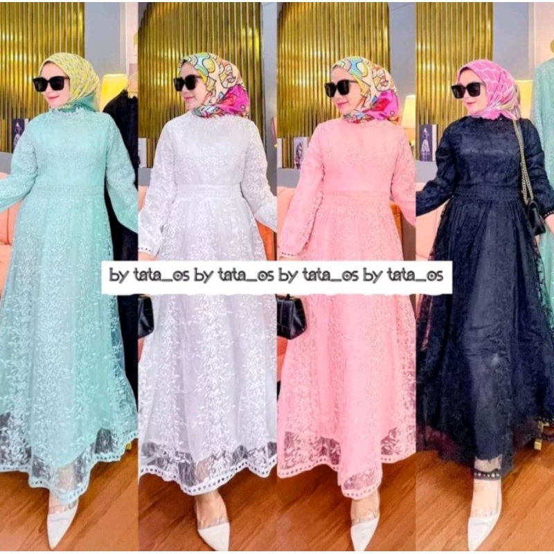 Dress kirana import premium by Meyjaya Collection