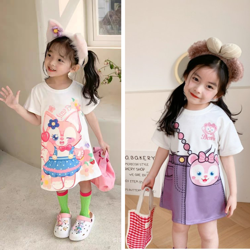 1-9 Tahun | Princess Arisha / Dress High Grade Korean Style Dres Anak Perempuan Dres Anak Kualitas Import Babycinnamon