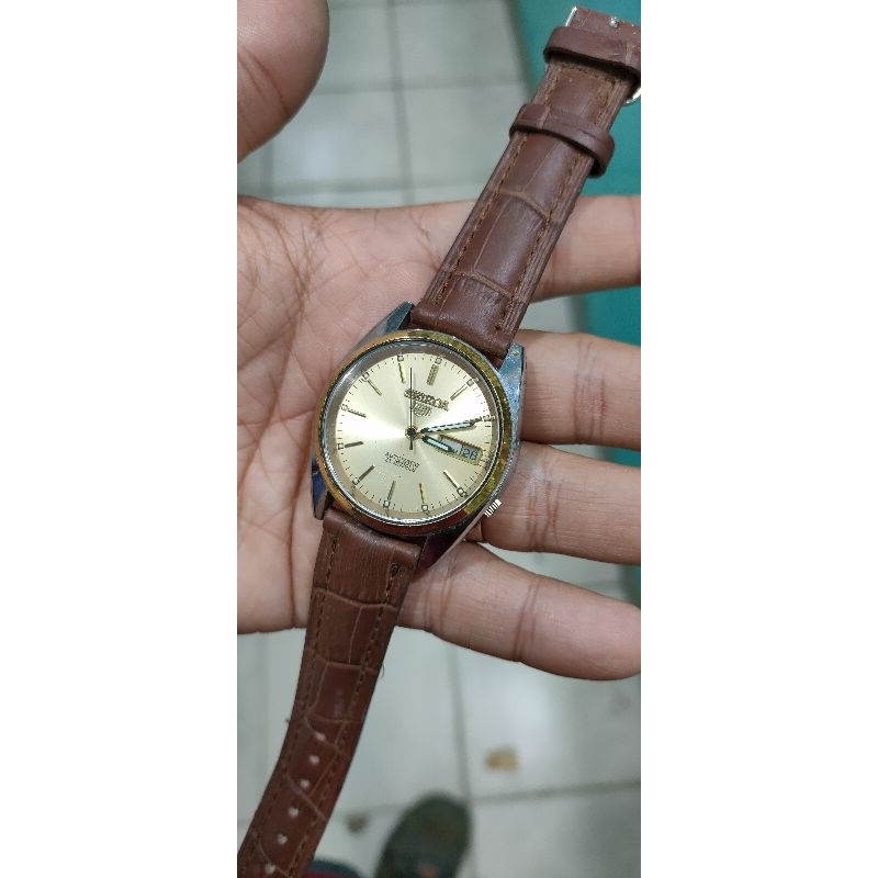 jam tangan klasik seiko 5 otomatic jam vintage