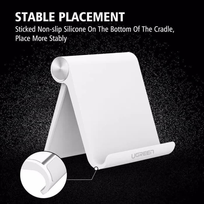 UGREEN Folding Stand Desk Folding Phone Holder Dudukan HP Tablet iPad Di Meja Anti Slip