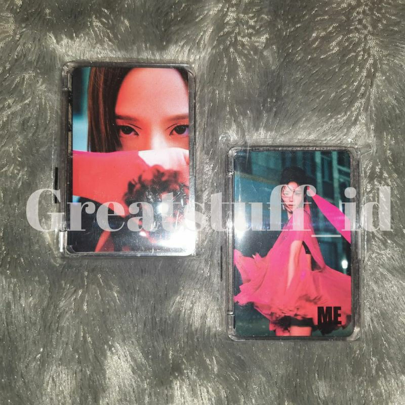 [OFFICIAL] ALBUM SOLO JISOO BLACKPINK ME YG TAG ALBUM LP VERSION VER A & B POB APPLE MUSIC BENEFIT P