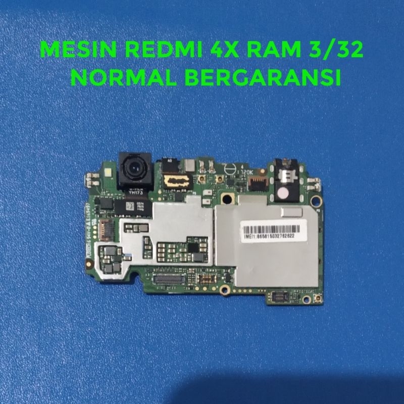 Mesin Redmi 4X Ram 3/32 & Ram 4/64 Normal Bergaransi