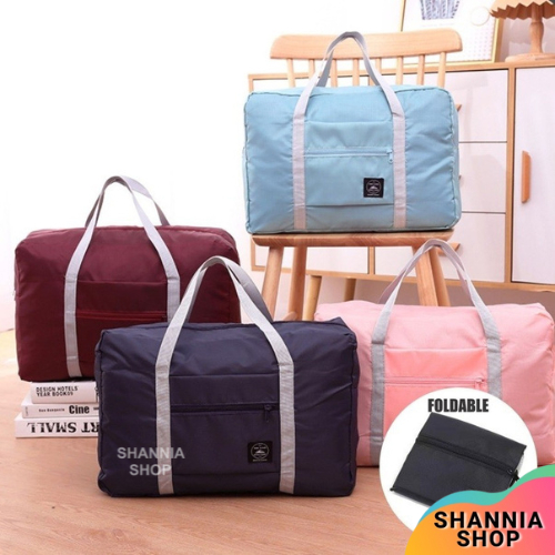 C081 Foldable Travel Bag / Hand Carry Tas Lipat / Koper Bagasi Organizer / Luggage Bag