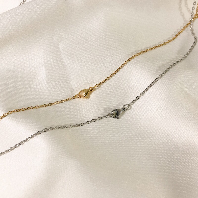 [Rantai kalung anti karat] • rantai kalung stainless steel • rantai kalung titanium anti karat anti 