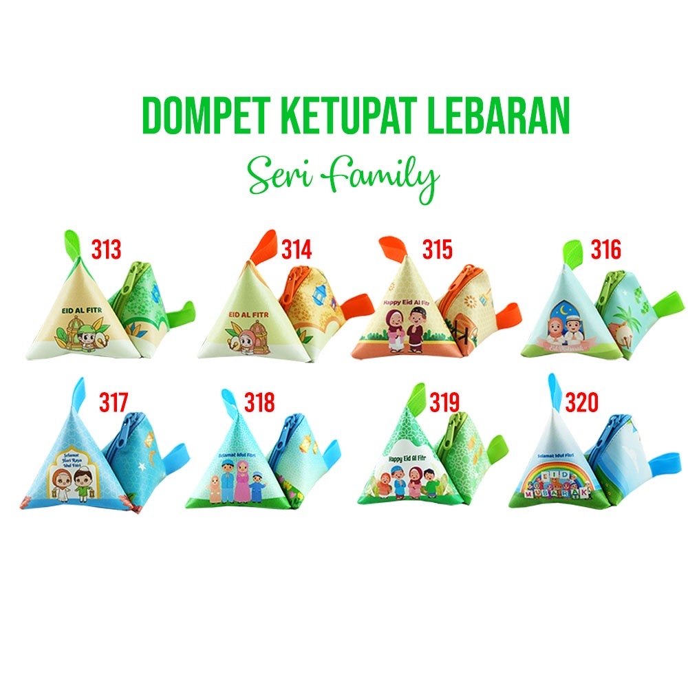 Dompet Ketupat Lebaran / Amplop THR Idul Fitri