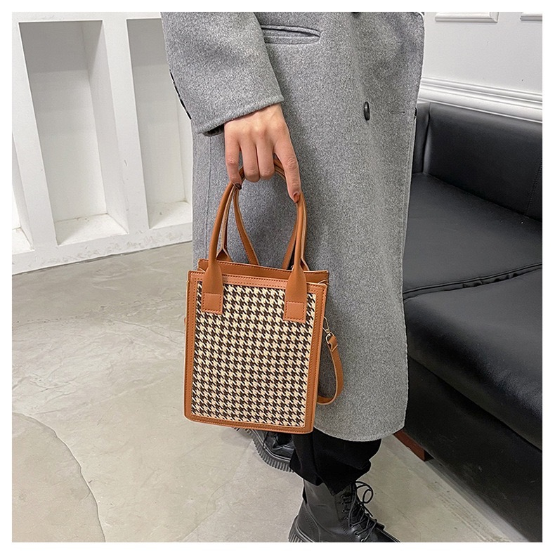 HOUNDSTOOTH KOREAN BAG / TOTE BAG / HAND BAG / SLING BAG