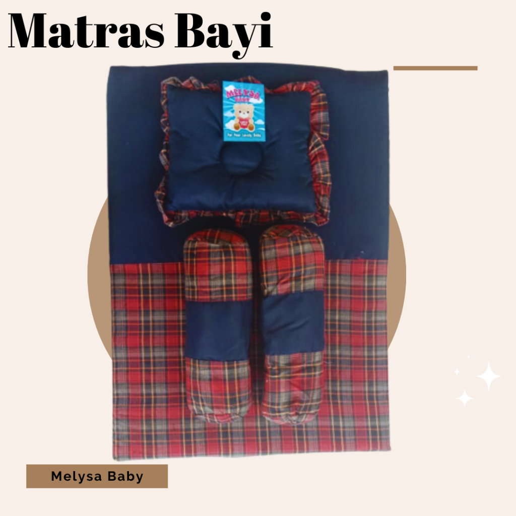 KASUR MATRAS BAYI  SET BANTAL GULING