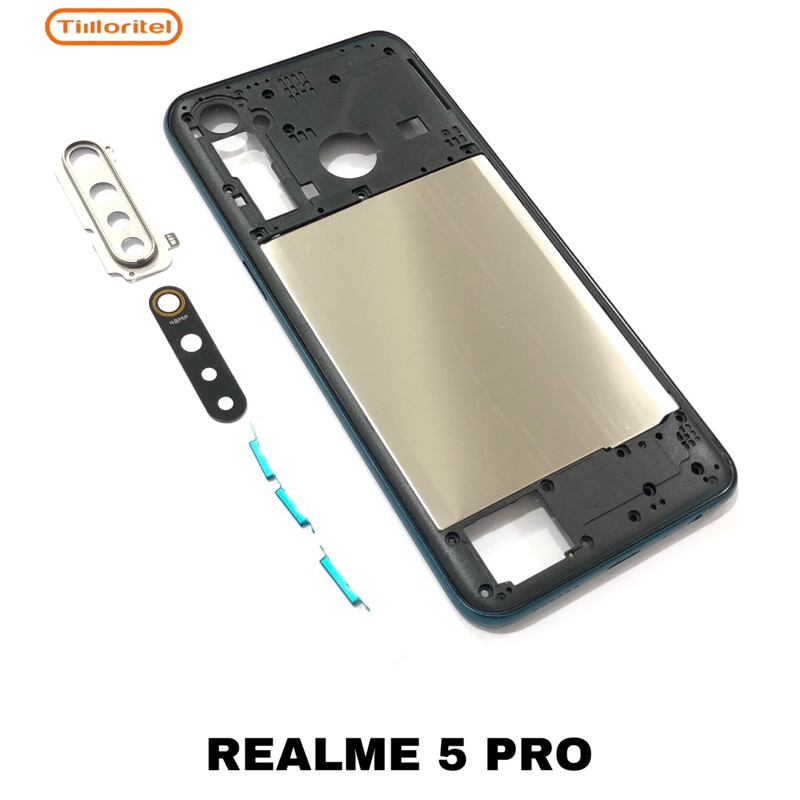 BAZEL REALME 5 PRO / HOUSING CASING REALME 5 PRO / TUTUP MESIN OPPO REALME