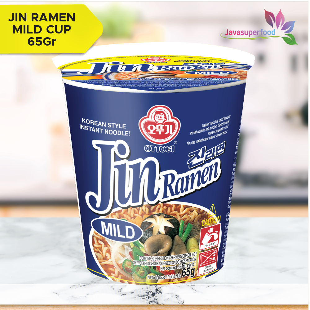 Ottogi Jin Ramen Cup Ramen Jin Ramyun Mie Instan 65gr